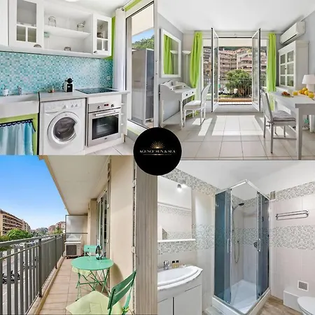 Le Landelle - Centre- Climatisation -proche Gare Sncf Μεντόν